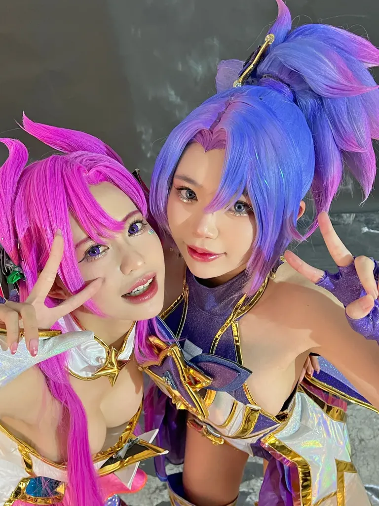 ZinieQ PingPing LOL Akali x KaiSa Star Guardians 015