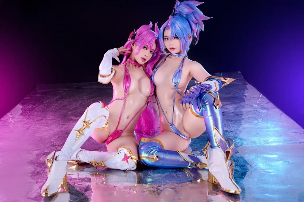 ZinieQ PingPing LOL Akali x KaiSa Star Guardians 020