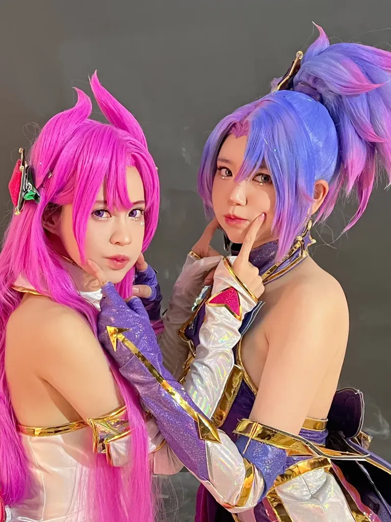 ZinieQ PingPing LOL Akali x KaiSa Star Guardians 026