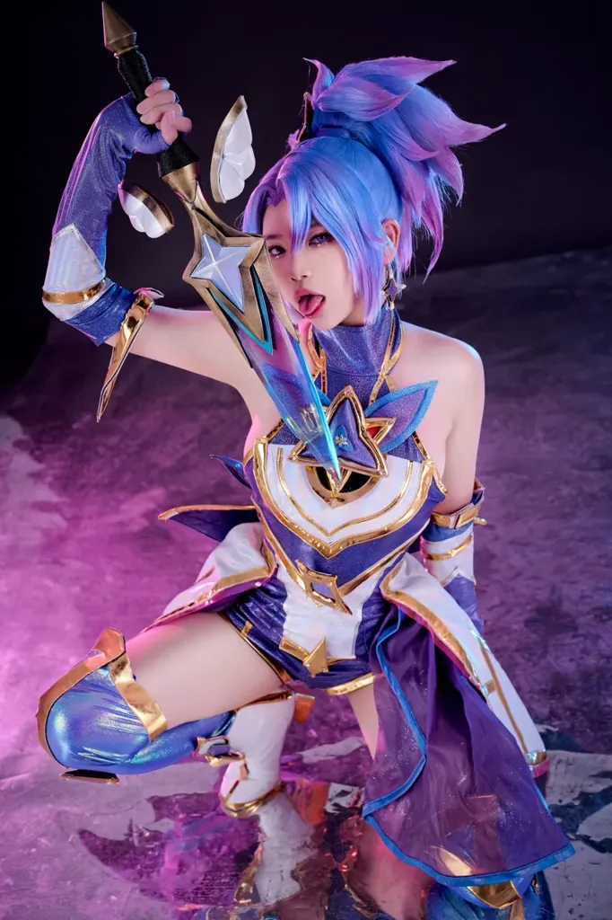 ZinieQ PingPing LOL Akali x KaiSa Star Guardians 028