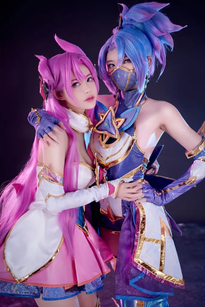 ZinieQ PingPing LOL Akali x KaiSa Star Guardians 041