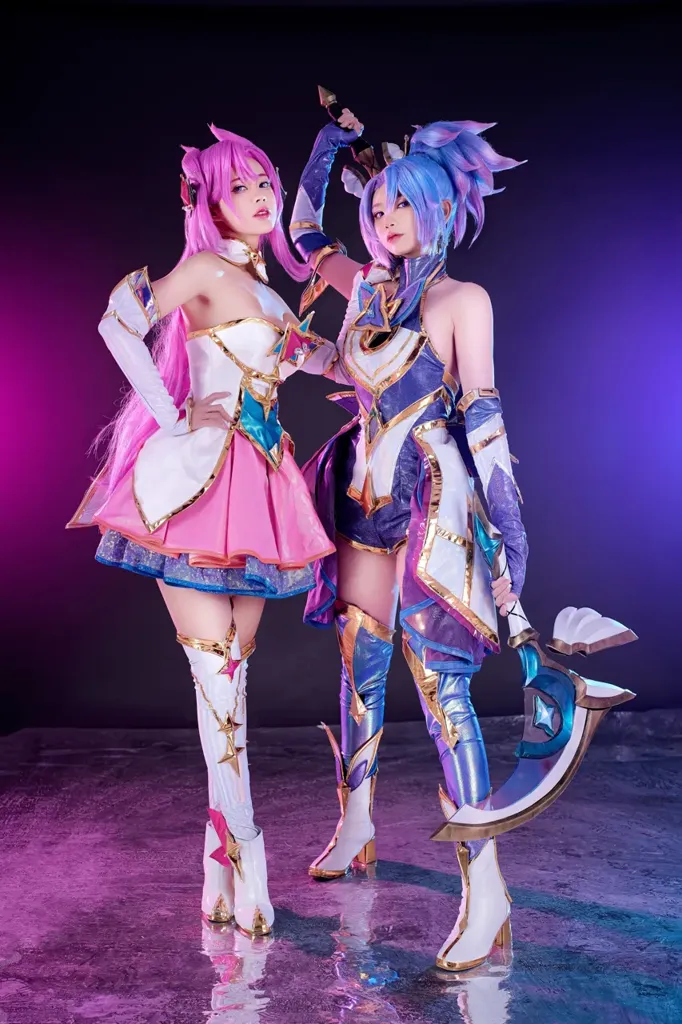 ZinieQ PingPing LOL Akali x KaiSa Star Guardians 053